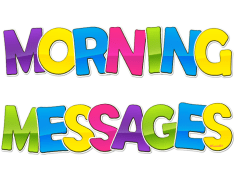 Morning Messages • Teach123