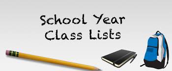 2018-2019 Class Lists – McKinley Elementary PTC